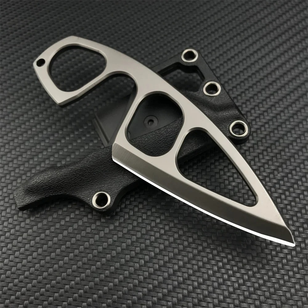 Edc Carry Fixed Blade Knife - سكين رقبة عالي الصلابة بشفرة 440C