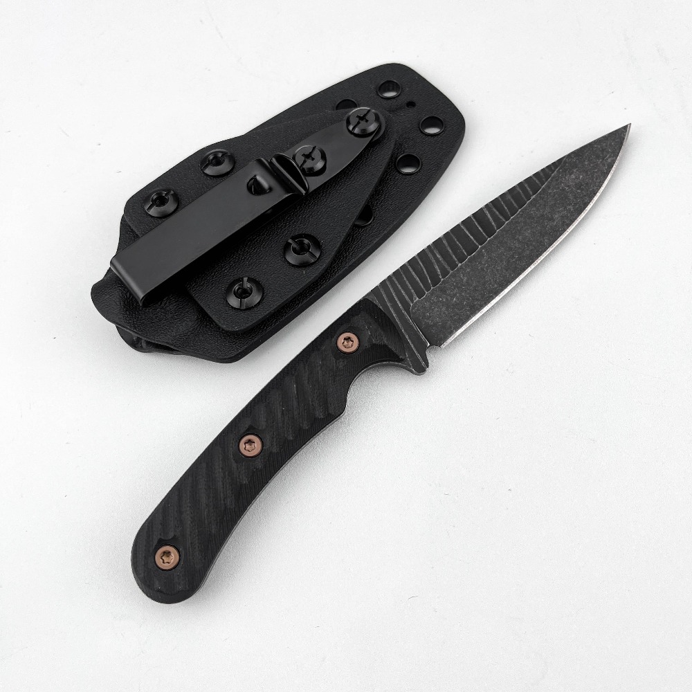 Edc Carry Fixed Blade Knife - سكين بوشكرافت ذو نصل كامل من