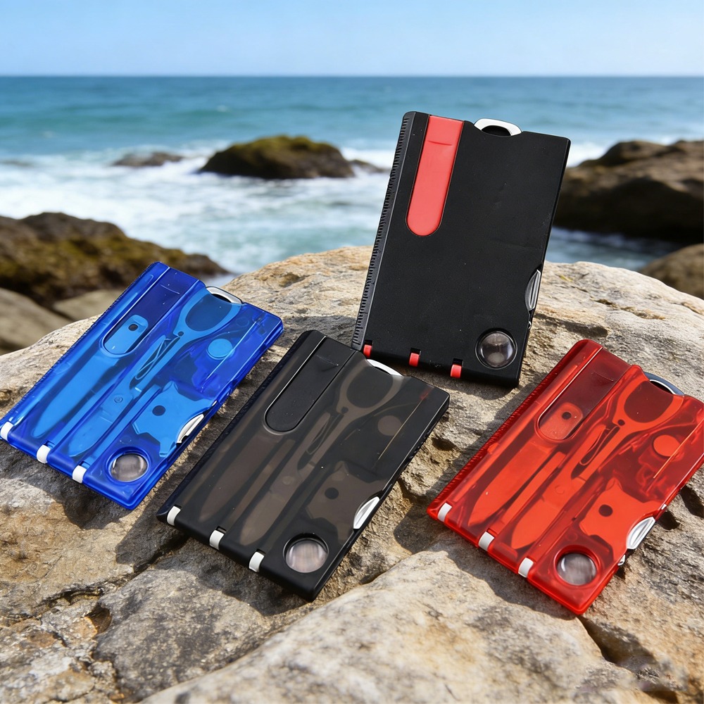 Multitool Credit Card - أداة متعددة الاستخدامات محمولة 12 في