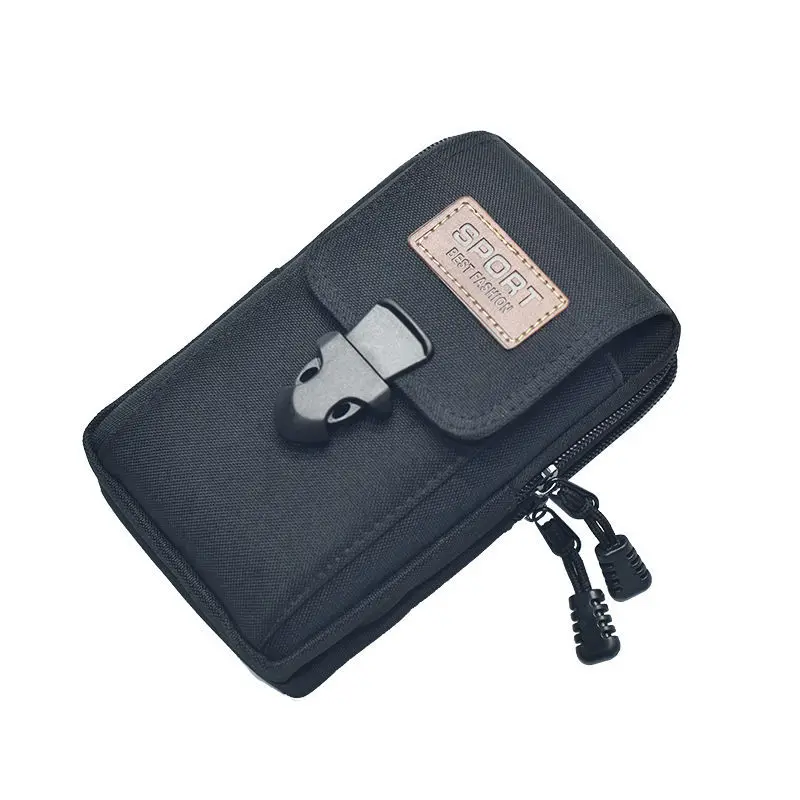 Edc Deep Carry - حقيبة خصر تكتيكية EDC بطبقة مزدوجة