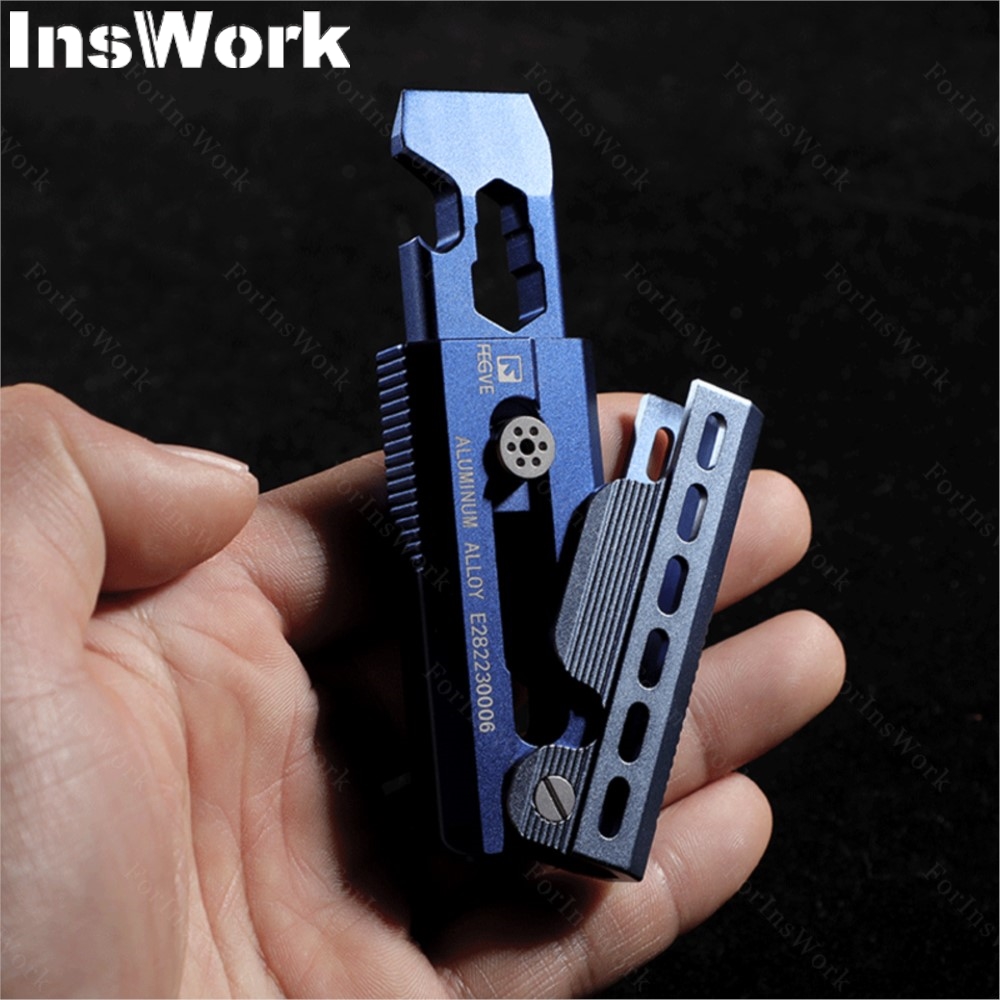 Edc Carry Piece - فتاحات زجاجات من سبائك التيتانيوم من