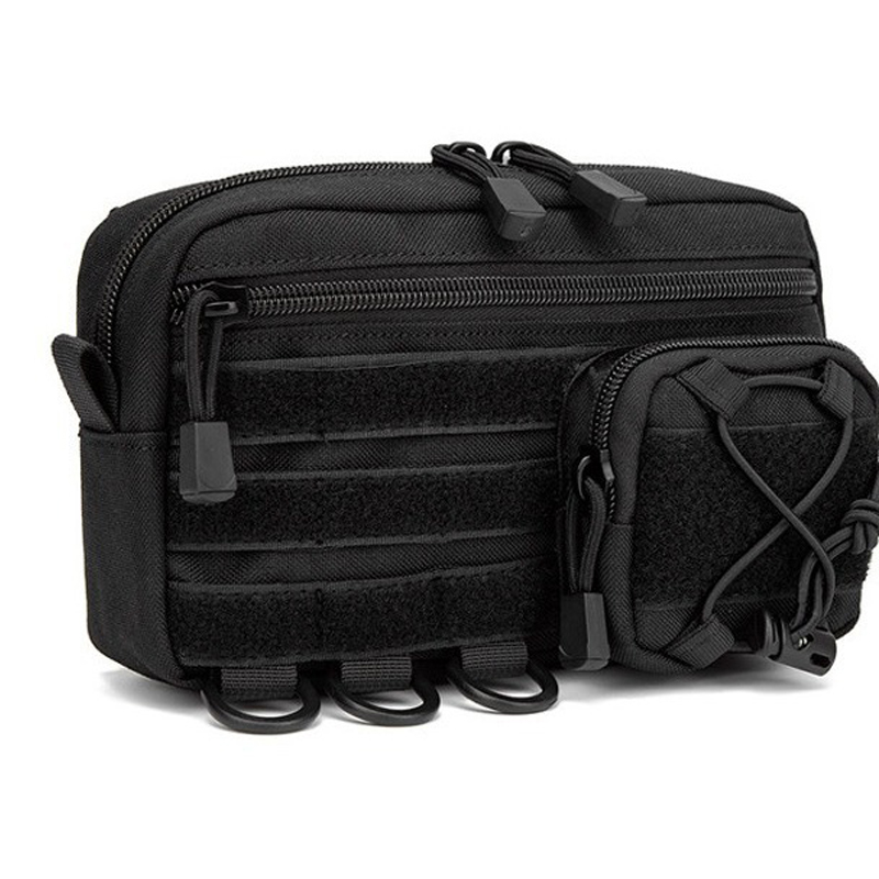Edc Front Carry Bag - حقيبة تكتيكية أفقية MOLLE مع جيب