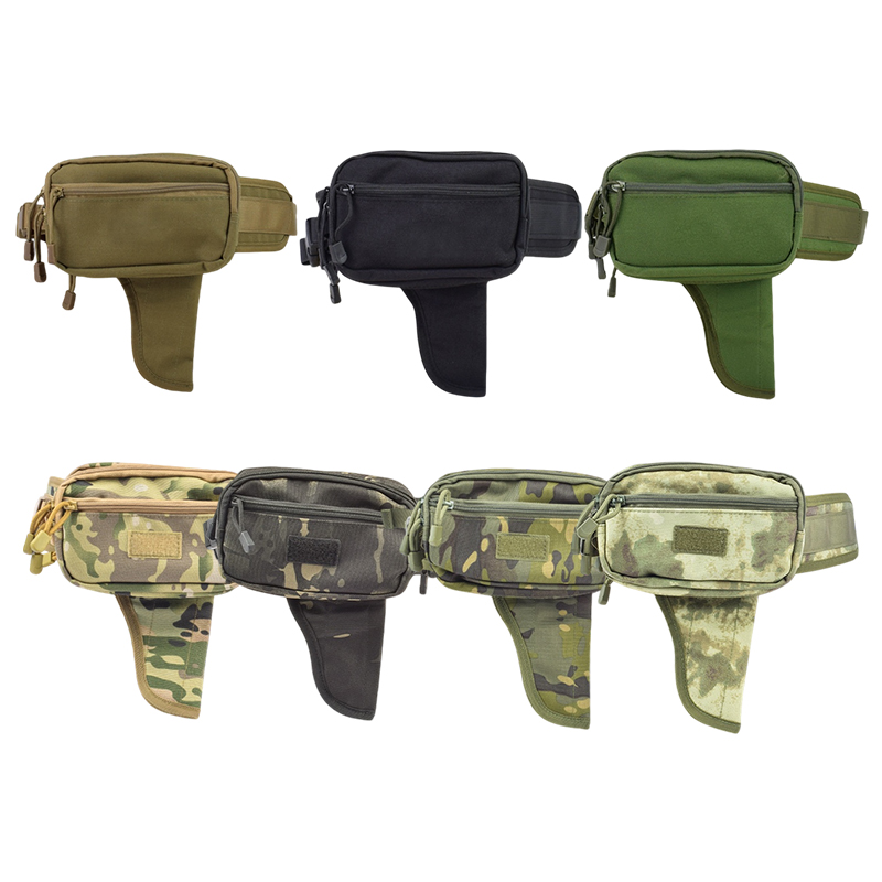 Edc Concealed Carry Fanny Pack - حقيبة خصر متعددة الوظائف من النايلون،