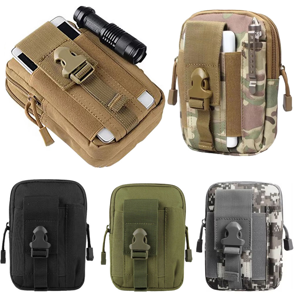 Edc Everyday Carry - حقيبة خصر تكتيكية متعددة الوظائف للرحلات