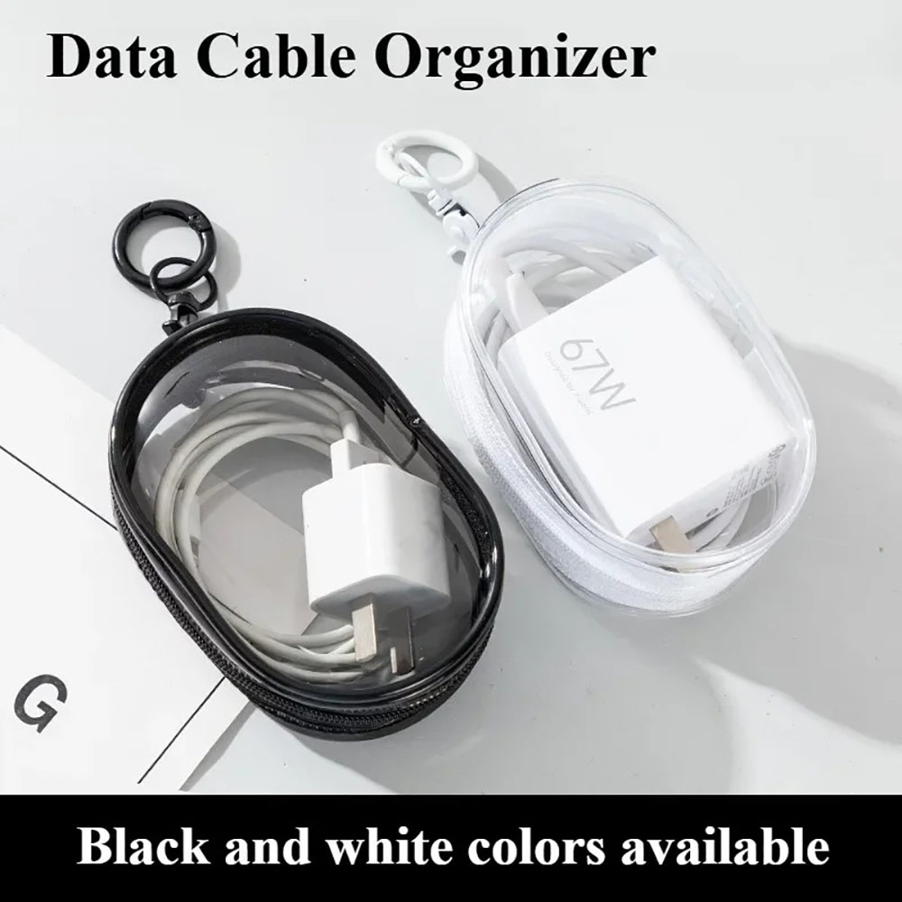 Cable Winder Keychain - منظم كابلات الشحن للسماعات والهواتف المحمولة،