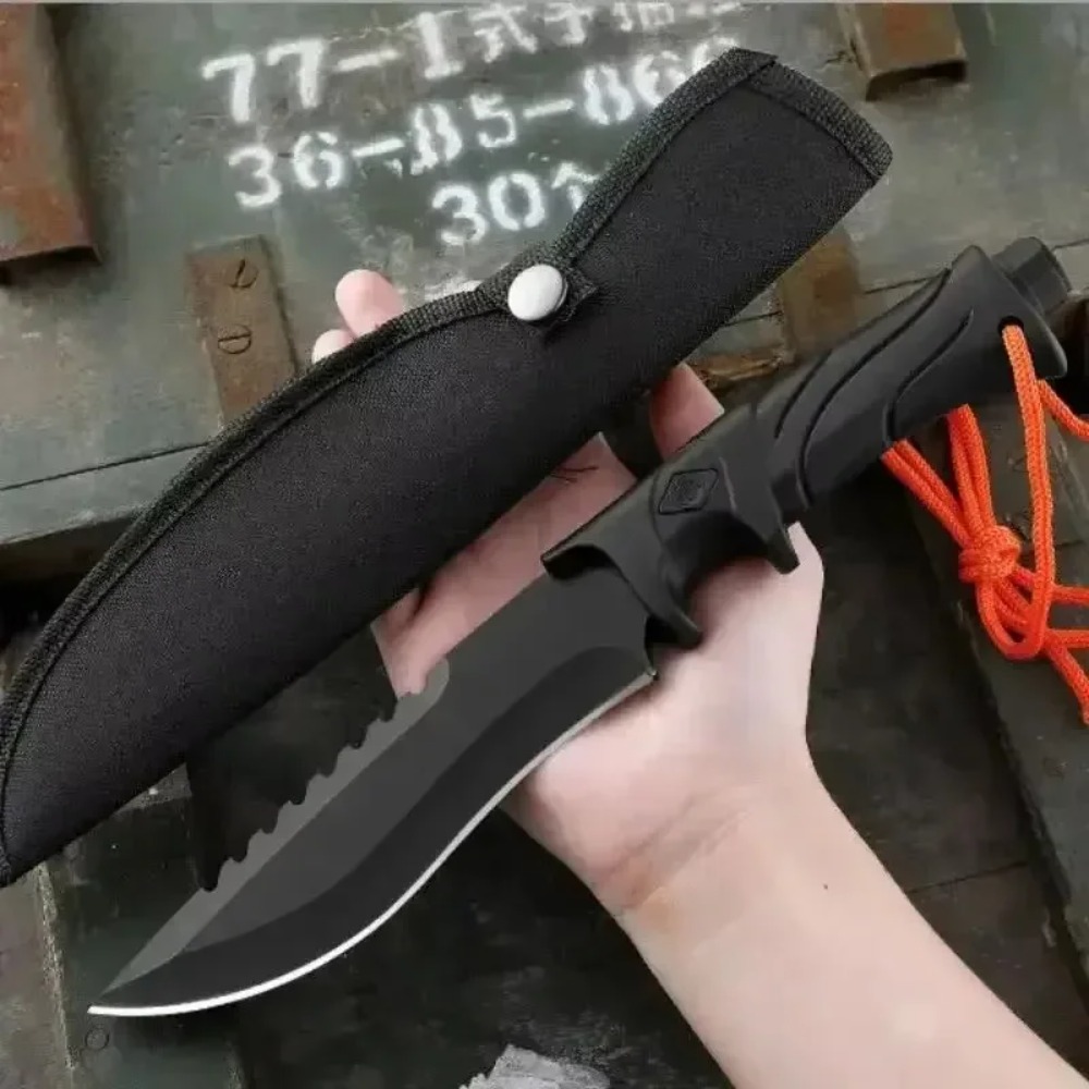 سكين متعدد الاستخدامات للتخييم - مراجعة Edc Carry Fixed Blade Knife وسعره