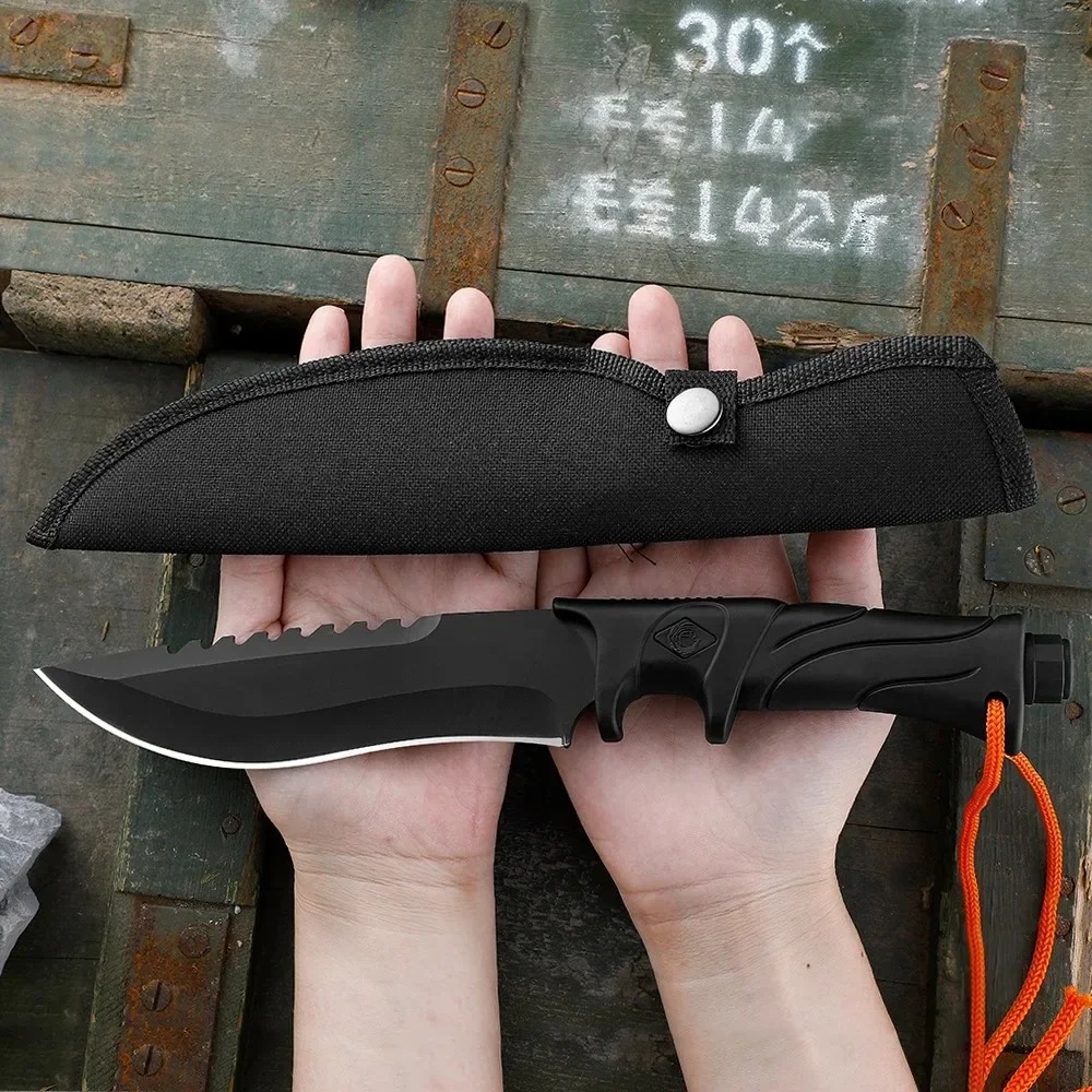 سكين متعدد الاستخدامات للتخييم - مراجعة Edc Carry Fixed Blade Knife وسعره