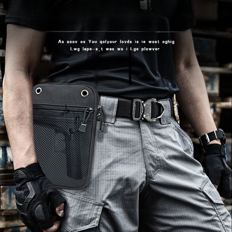 حقيبة خصر تكتيكية EDC للحمل ال - مراجعة Edc Carry Belt Pouch وسعره