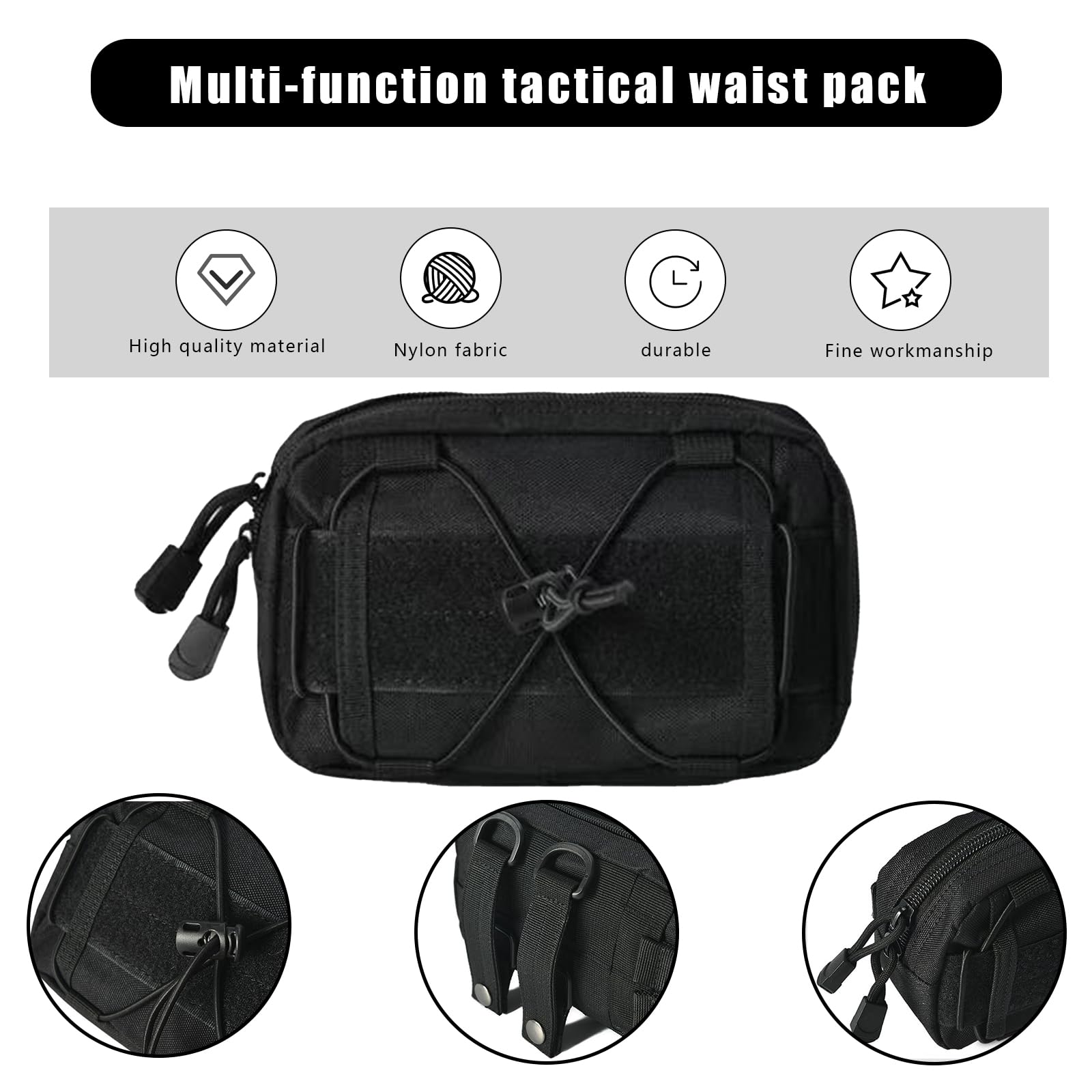 حقيبة إدارية أفقية تكتيكية مول - مراجعة Edc Carry Items وسعره