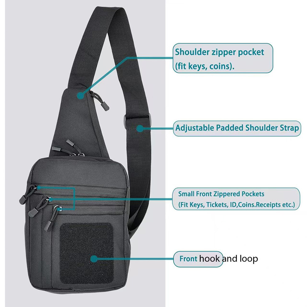 حقيبة للرجال والنساء - حقيبة ك - مراجعة Edc Concealed Carry Bag وسعره