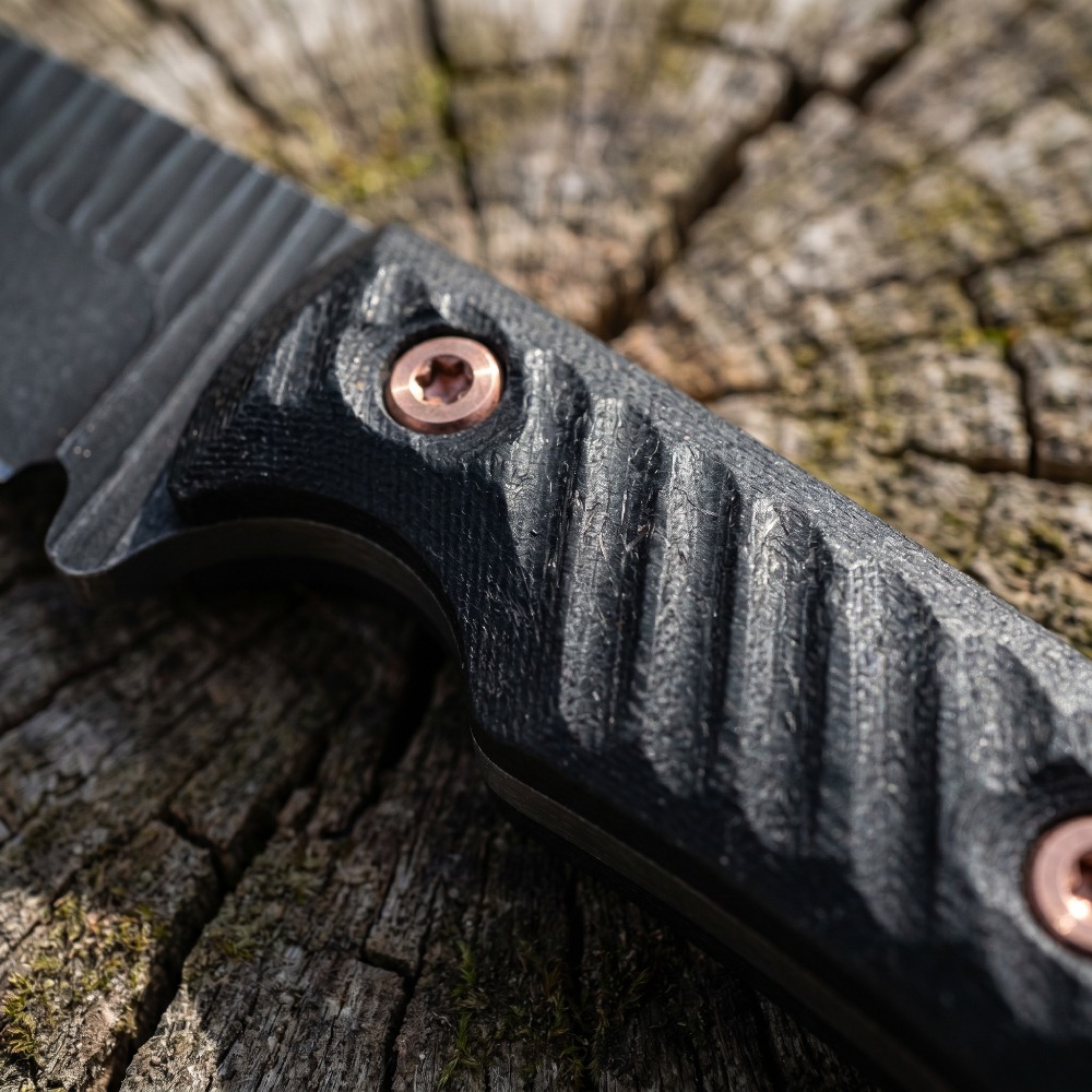 سكين بوشكرافت ذو نصل كامل من ف - مراجعة Edc Carry Fixed Blade Knife وسعره
