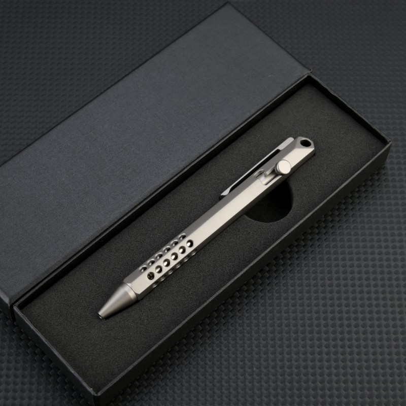 سبائك التيتانيوم المحمولة القل - مراجعة Pen Tactical Glass وسعره