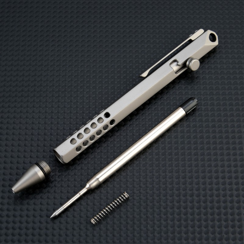 سبائك التيتانيوم المحمولة القل - مراجعة Pen Tactical Glass وسعره