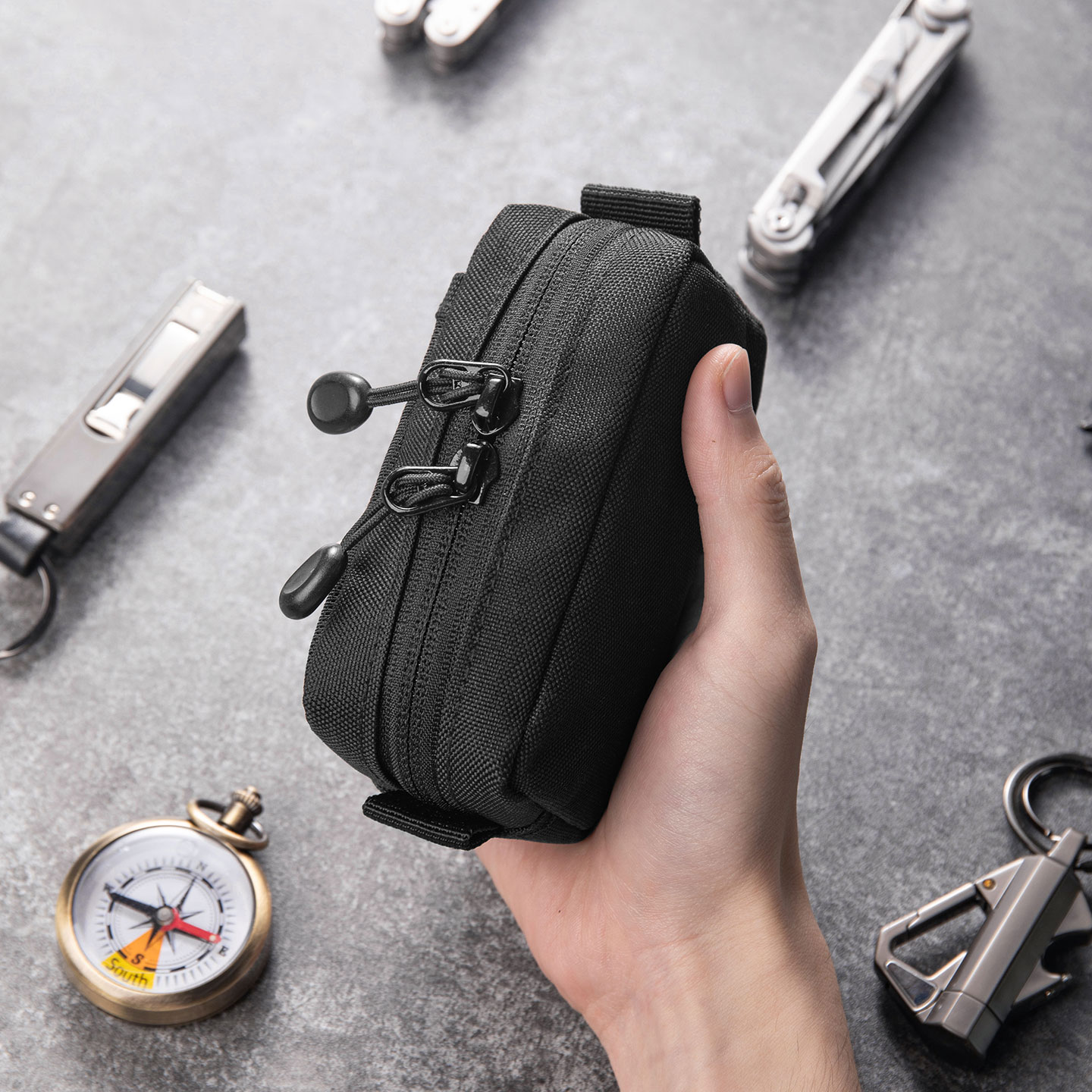 حقيبة EDC Mid Organizer Pouch  - مراجعة Edc Everyday Carry Bag وسعره