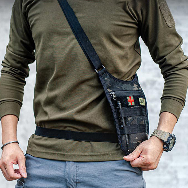 تحت الإبط التكتيكية حقيبة كتف  - مراجعة Edc Concealed Carry وسعره