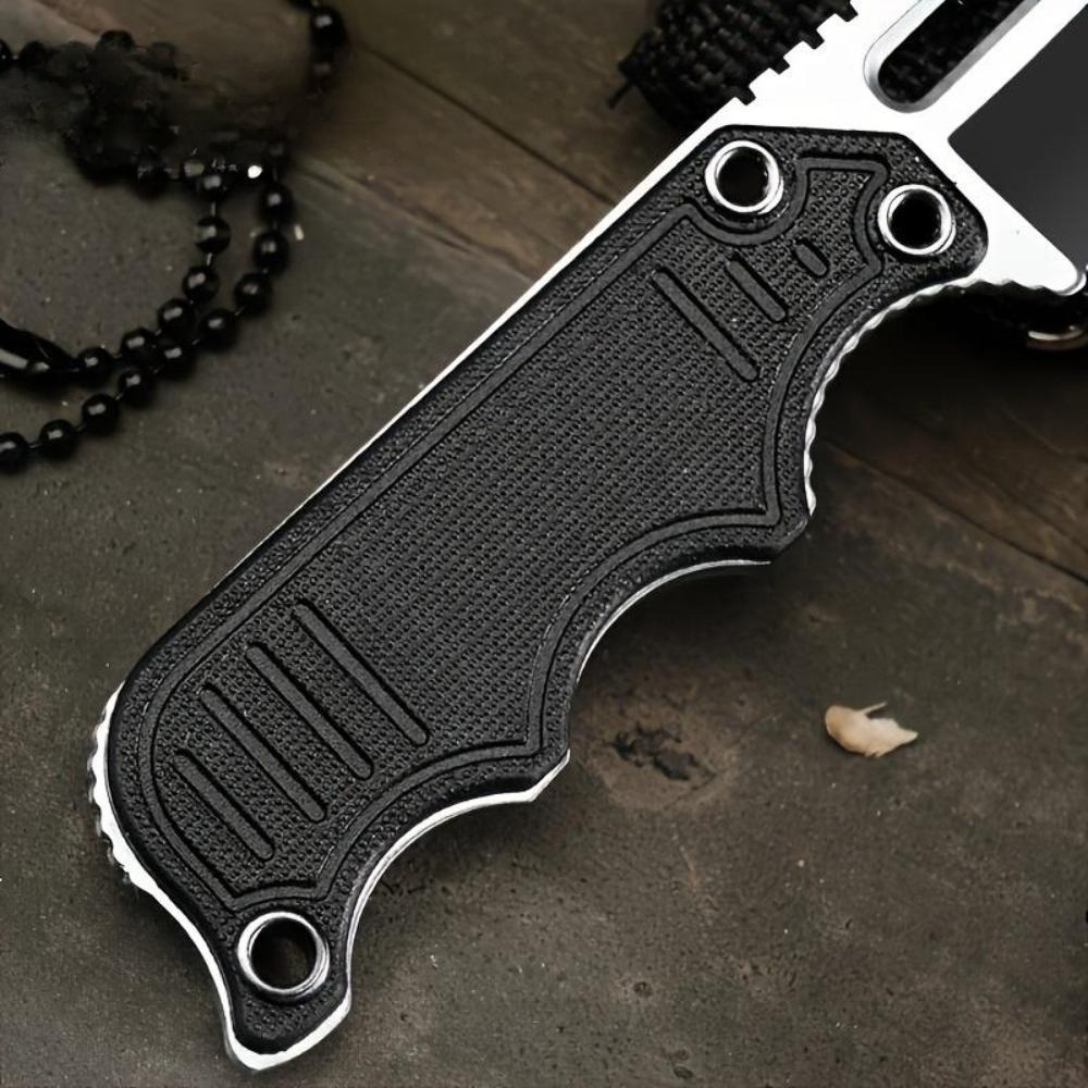 سكين رقبة محمول مع غمد كايدكس، - مراجعة Edc Carry Fixed Blade Knife وسعره