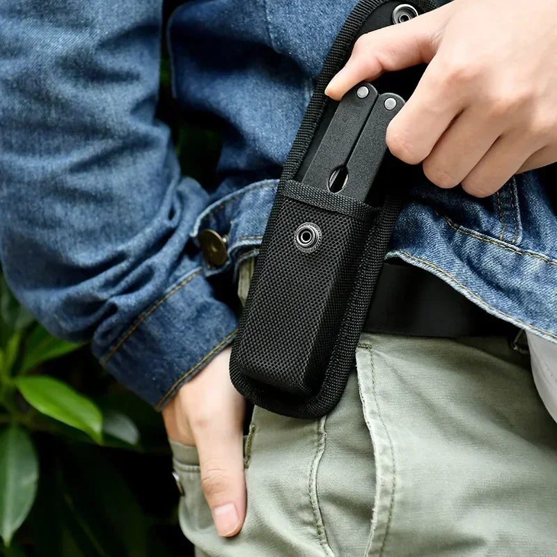سكاكين الصيد غطاء أكياس النايل - مراجعة Edc Able Carry وسعره