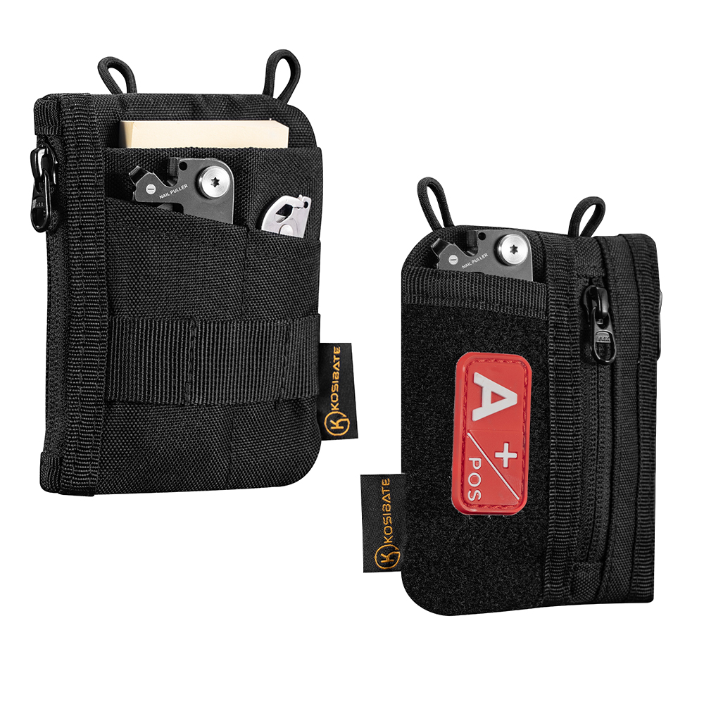 حقيبة تنظيم EDC مع منطقة رقع D - مراجعة Edc Everyday Carry Bag وسعره