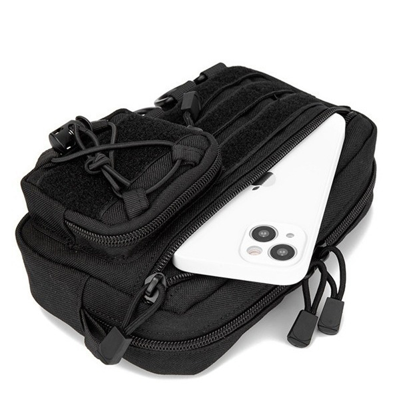 حقيبة تكتيكية أفقية MOLLE مع ج - مراجعة Edc Front Carry Bag وسعره
