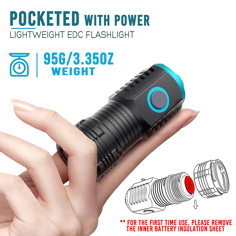 مصابيح ليد صغيرة للجيب قابلة ل - مراجعة Edc Carry Flashlight وسعره
