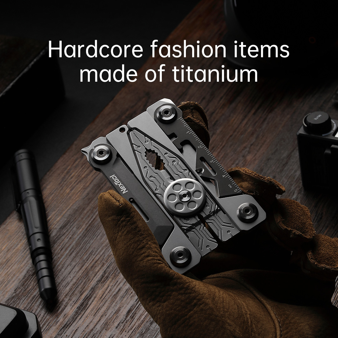 Nextool 14 في 1 شفرة فضية EDC  - مراجعة Edc Able Carry وسعره