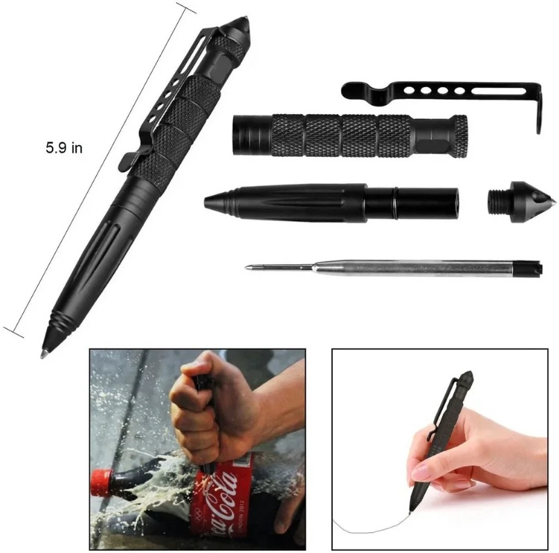 قلم تكتيكي عسكري من سبائك الأل - مراجعة Pen Tactical Glass وسعره