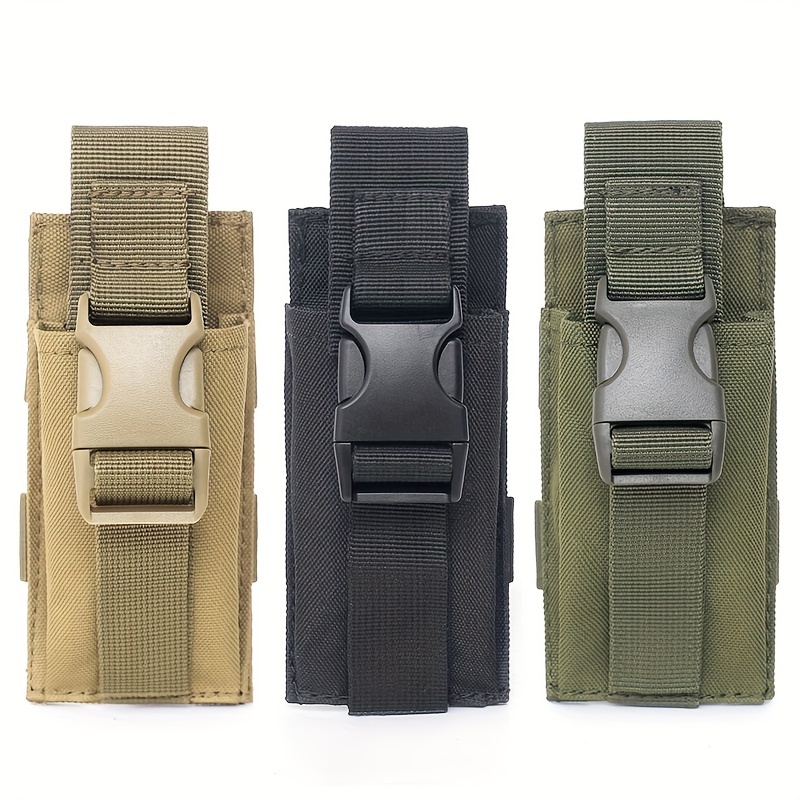 حقيبة الخصر بمصباح يدوي EDC |  - مراجعة Edc Carry Belt Pouch وسعره