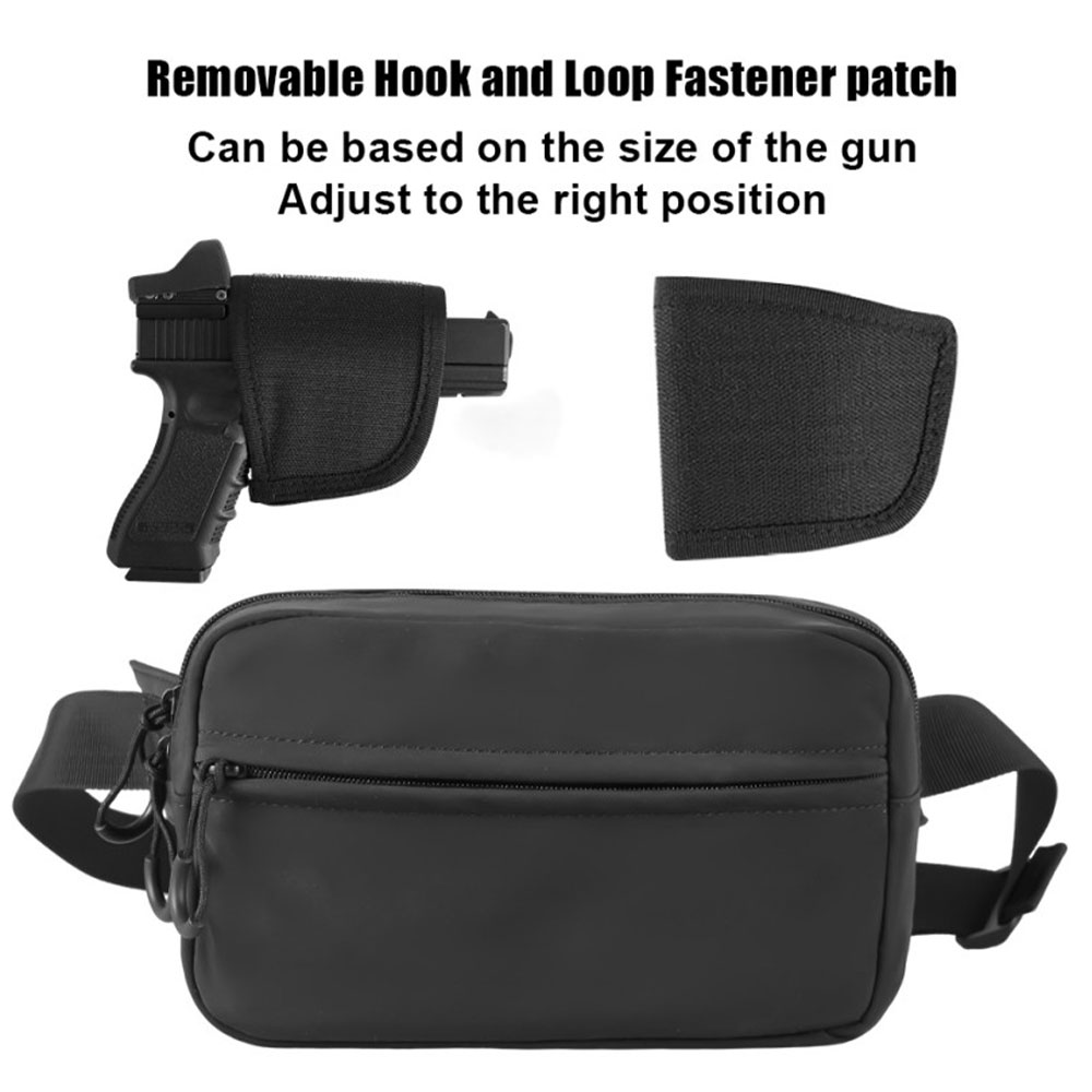 حقيبة خصر تكتيكية مخفية للحمل  - مراجعة Edc Concealed Carry Fanny Pack وسعره