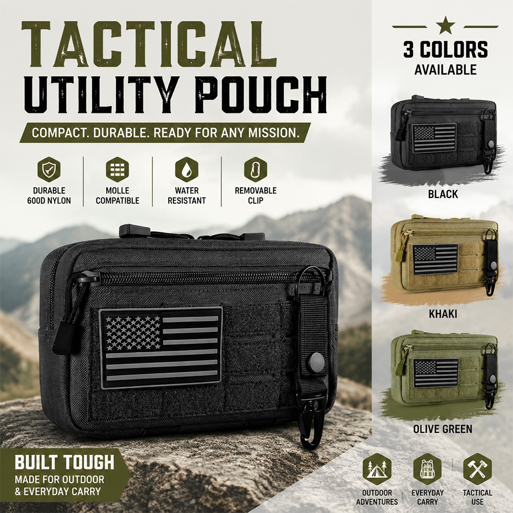 حقيبة تكتيكية متعددة الاستخدام - مراجعة Edc Everyday Carry وسعره
