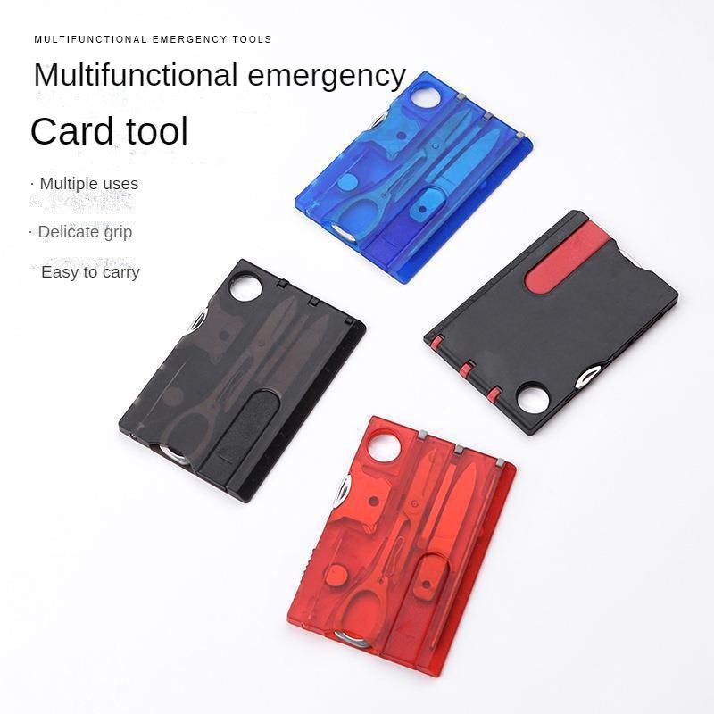 10 في 1 بطاقات المشي لمسافات ط - مراجعة Multitool Credit Card وسعره