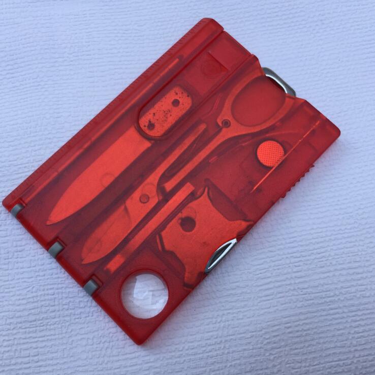 10 في 1 بطاقات المشي لمسافات ط - مراجعة Multitool Credit Card وسعره