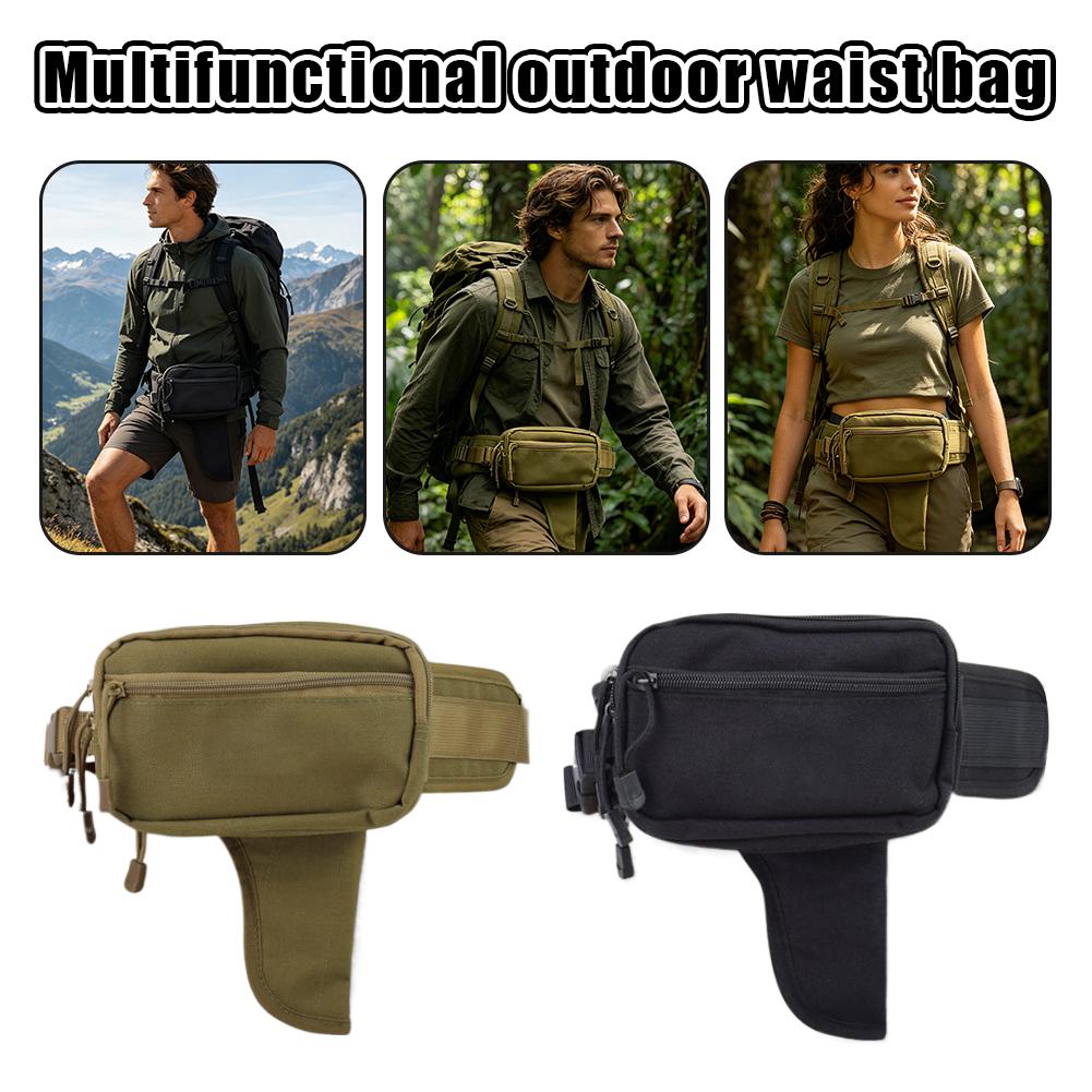 حقيبة خصر مخفية مضادة للسرقة،  - مراجعة Edc Concealed Carry Fanny Pack وسعره
