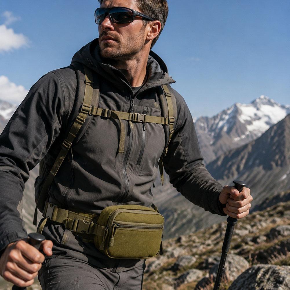حقيبة خصر تكتيكية للحمل المخفي - مراجعة Edc Concealed Carry Fanny Pack وسعره