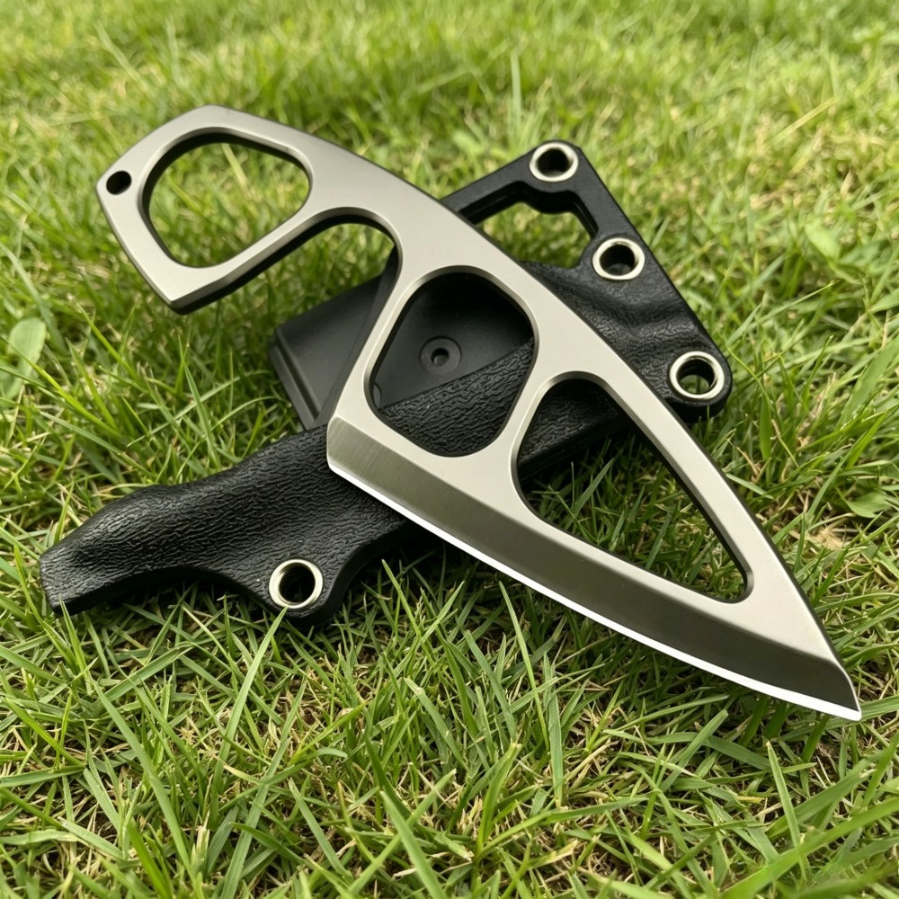 سكين رقبة عالي الصلابة بشفرة 4 - مراجعة Edc Carry Fixed Blade Knife وسعره