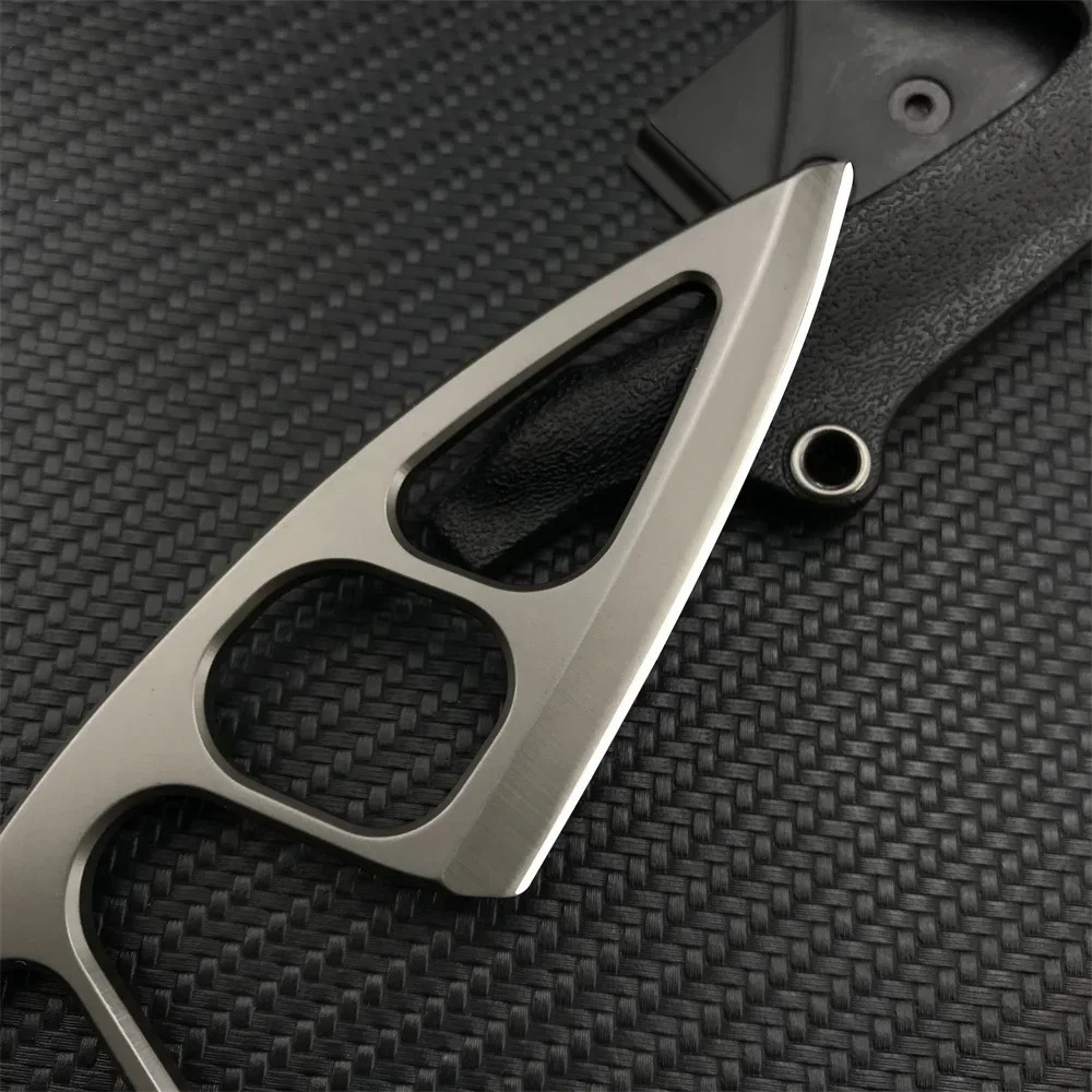 سكين رقبة عالي الصلابة بشفرة 4 - مراجعة Edc Carry Fixed Blade Knife وسعره