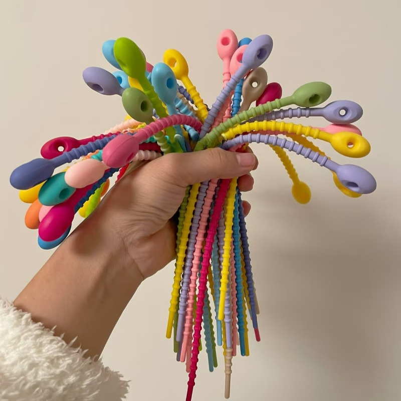 10/200 قطعة من روابط الكابلات  - مراجعة Cable Winder Keychain وسعره