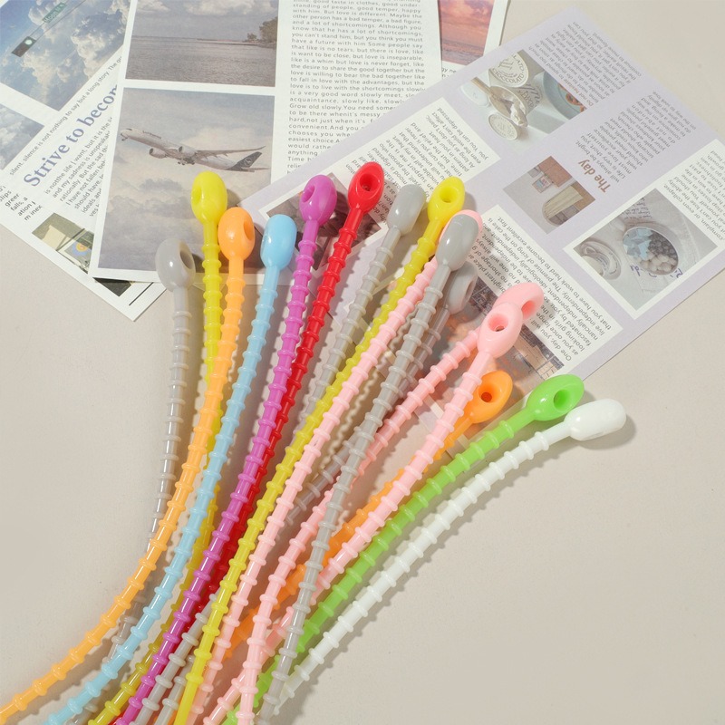 5 قطع بألوان عشوائية، أشرطة رب - مراجعة Cable Winder Keychain وسعره
