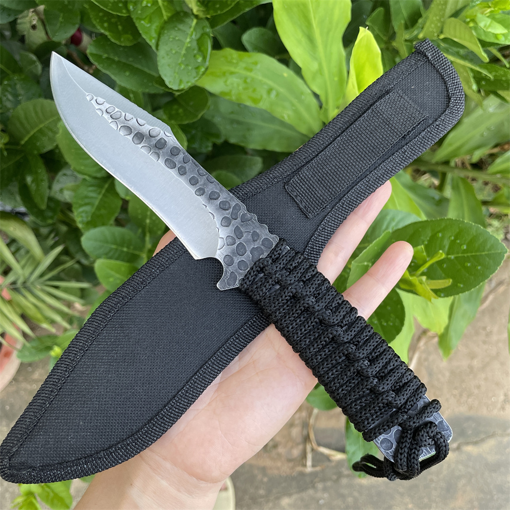 سكين جيب بشفرة مصنوعة من 8cr13 - مراجعة Edc Carry Fixed Blade Knife وسعره