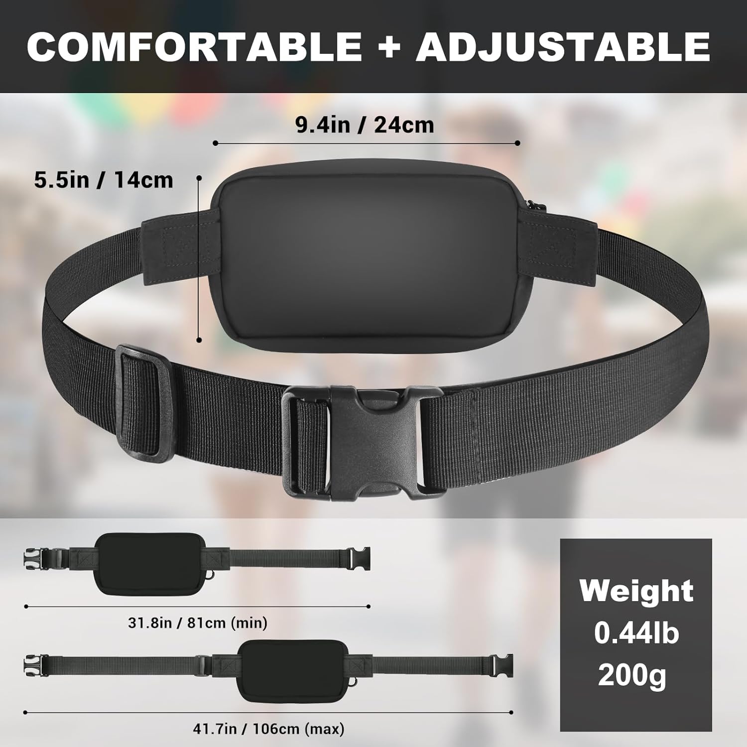 حزمة مراوح تكتيكية مع حافظة حق - مراجعة Edc Concealed Carry Fanny Pack وسعره