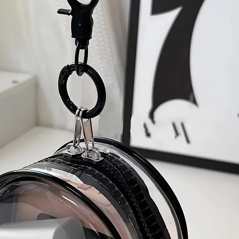 حقيبة تخزين صغيرة محمولة شفافة - مراجعة Cable Winder Keychain وسعره