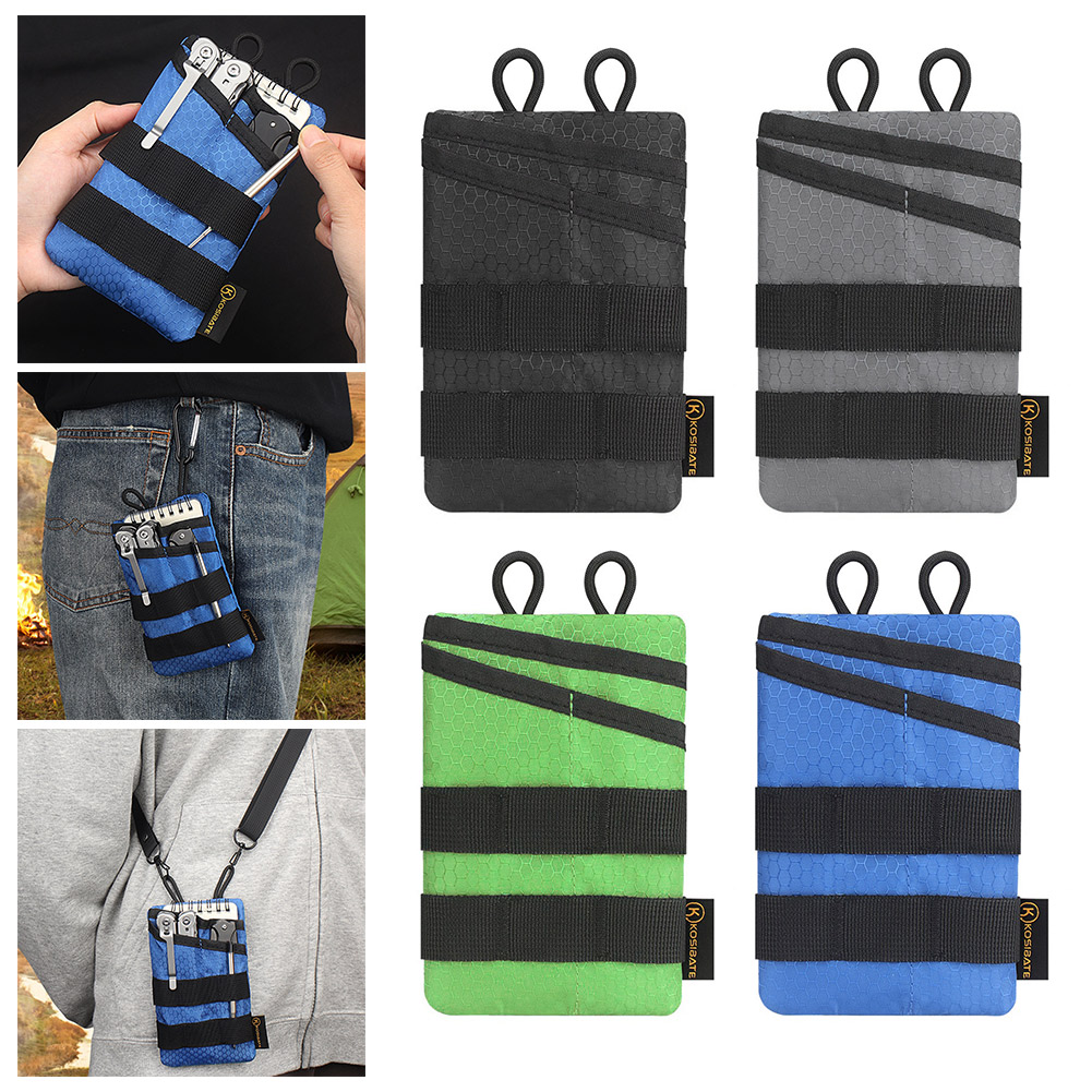 حقيبة تخزين أدوات صغيرة قابلة  - مراجعة Multitool Credit Card وسعره