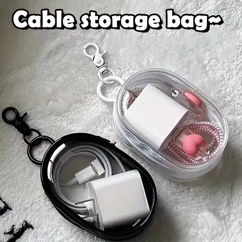 حقيبة تخزين صغيرة محمولة بسحاب - مراجعة Cable Winder Keychain وسعره
