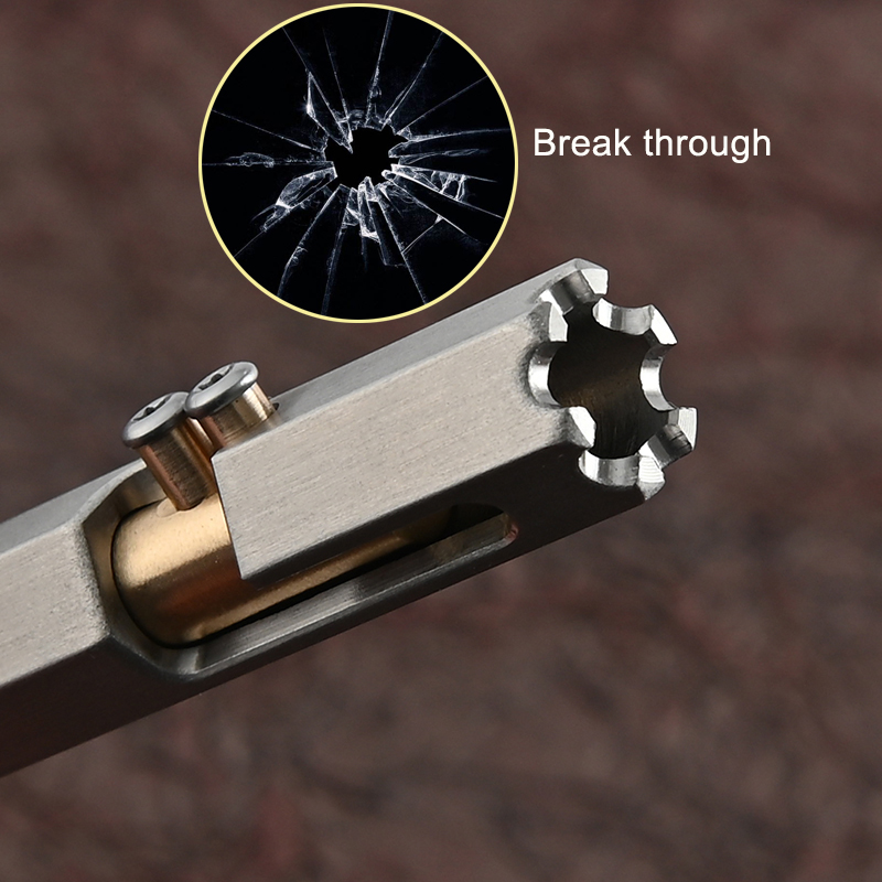 1 قطعة قلم تخطيطي سداسي عالي ا - مراجعة Pen Tactical Glass وسعره
